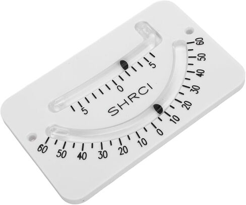 Dual Scale Inclinometer, High Precision and Dual Scale Level Gauge with Bubble Level for Off Road Vehicles, Trucks, RVs, Campers, Trailers, Boats in Saudi Arabia