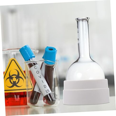Cabilock 3 Pcs 90mm Round Bottom Flask Holder Rubber Flask Stands for Laboratory Use Rest Ring Seat for Educational Equipment in Saudi Arabia