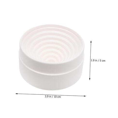 Cabilock 3 Pcs 90mm Round Bottom Flask Holder Rubber Flask Stands for Laboratory Use Rest Ring Seat for Educational Equipment in Saudi Arabia