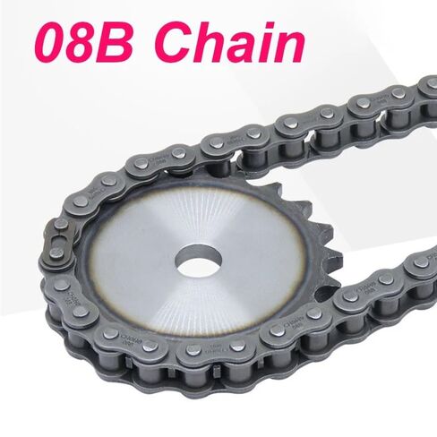 1.5M Length 08B Chain, Machine Small Single Row Transmission Drive Roller Chain DOLUNTO in Saudi Arabia