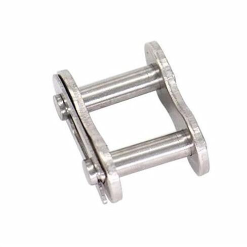 1.5M 304 Stainless Steel Short Pitch Roller, Drive Chain Join Buckle, Industrial Transmission Chain 04C 05B 06B 08B 10B 12B 16B DOLUNTO (Size : Half Buckle, Style : 06B-1) in Saudi Arabia