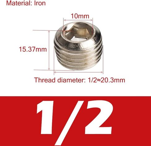 النحاس ذكر موضوع النحاس الأنابيب عرافة رئيس نهاية غطاء تركيب مقرنة موصل محول 1/8 1/4 3/8 1/2 3/4 الحديد النيكل مطلي (DT-04 الحديد) in Kuwait