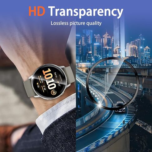 (6 Pack) for Garmin Forerunner 970 Smart Watch Screen Protector + (2 Pack) Silicone Anti-dust Plugs TPU HD Clear Protective Film in Kuwait