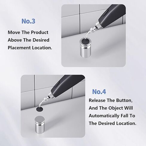 Electric Vacuum Suction Pen, Portable Suction Cup Set, Vacuum Pickup Tool for Electronic Component Assembly and Chip Repair, Rechargeable, Antistatic in Saudi Arabia