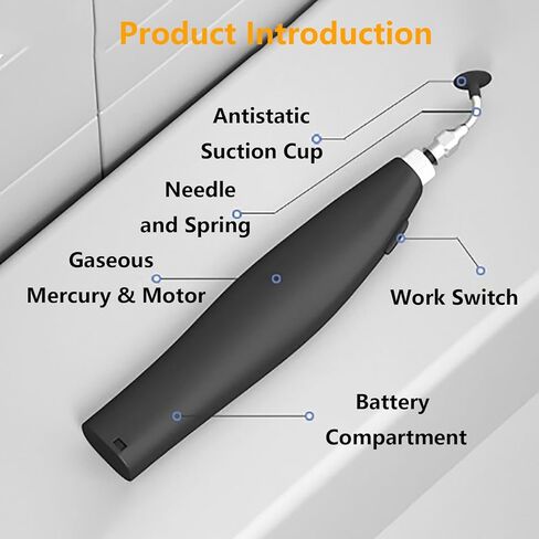 Electric Vacuum Suction Pen, Portable Suction Cup Set, Vacuum Pickup Tool for Electronic Component Assembly and Chip Repair, Rechargeable, Antistatic in Saudi Arabia