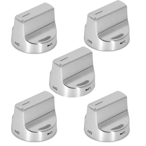W11122880 Range Knob Compatible with Whirlpool Gas Ranges WFG520S0, Replace W10862482，Whirlpool Gas Range Parts Cooktop Control Knobs 5 Pcs in Kuwait