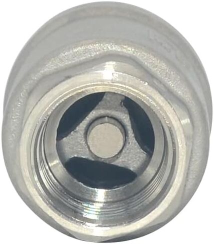 صمام فحص WOG1000 أنثى NPT، صمام فحص عمودي، زنبرك NPT محمل بضغط تكسير منخفض، من الفولاذ المقاوم للصدأ SS316 CF8M (1/2 بوصة) in Kuwait