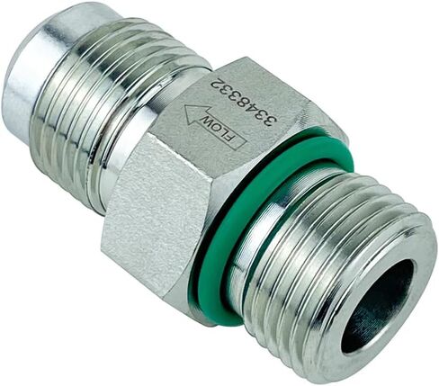 042211 Fuel Check Valve Compatible with Cummins N14 Diesel Engine, Includes Gasket, Aluminum in Kuwait