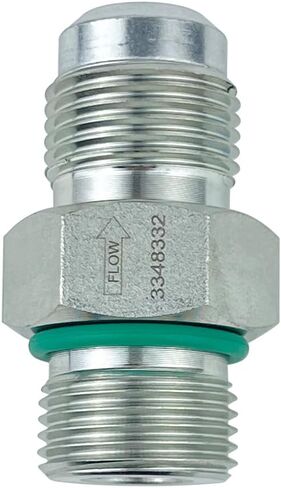 042211 Fuel Check Valve Compatible with Cummins N14 Diesel Engine, Includes Gasket, Aluminum in Kuwait