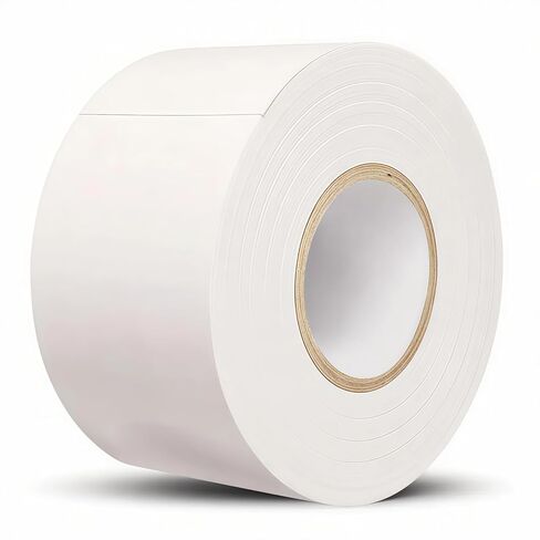 Pipe Wrap Tape,PVC Corrosion Protection,Width White Insulation Tape for Drain Pipe, Metal & Electrical Piping, Underground Pipe ，100' Length x 2" Width -10 Mil Thick in Saudi Arabia