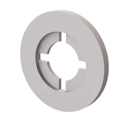 Essentra, 16FWRT008032, Natural Nylon Anti-Loss Washer Retaining Washer - 6 mm (0.235 in) - 9.9 mm (0.391 in) - Thickness 0.8 mm (0.032 in) - Compatible Screw Sizes 8 (1000 Item/s) in Saudi Arabia
