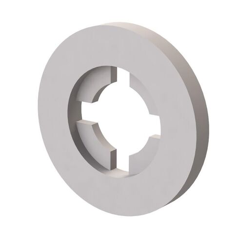 Essentra, 16FWRT004032, Natural Nylon Anti-Loss Washer Retaining Washer - 4 mm (0.156 in) - 6.8 mm (0.266 in) - Thickness 0.8 mm (0.032 in) - Compatible Screw Sizes 4 (1000 Item/s) in Saudi Arabia