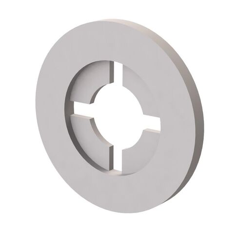 Essentra, 16FWRT008032A, Natural Nylon Anti-Loss Washer Retaining Washer - 6 mm (0.235 in) - 9.9 mm (0.390 in) - Thickness 0.8 mm (0.032 in) - Compatible Screw Sizes 8 (1000 Item/s) in Saudi Arabia