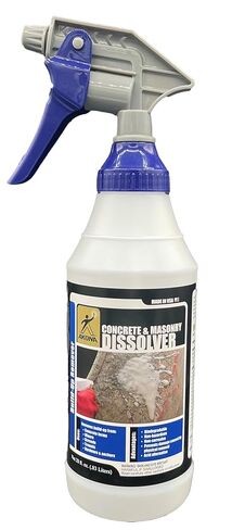Akona Concrete & Masonry Dissolver - Removes & Softens Mortar & Cement, Heavy-Duty, Great for Tools & Mixers (28 Ounce) in Saudi Arabia