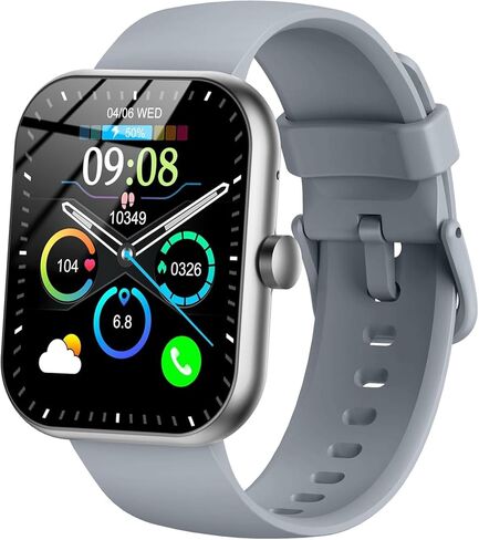 Motast Smart Watch (الإجابة/إجراء مكالمة) ، ساعة ذكية HD للرجال ، عداد الخطى in Kuwait
