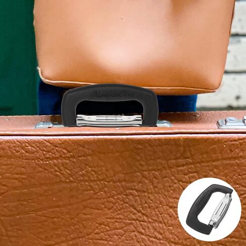 CALLARON 2pcs Plastic Violin Case Handle Replacement for Musical Instrument Suitcase, Sturdy Luggage Pull Grip Accessories for Travel and Airplane Use in Saudi Arabia
