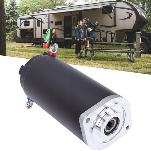 Akozon 12V مضخة هيدروليكية المحرك 179327 استبدال اقتران طوق مختوم لوحدة الطاقة أحادية الاتجاه Lippert نظام تسوية RV بناء سبائك الألومنيوم دائم وموثوق in Saudi Arabia