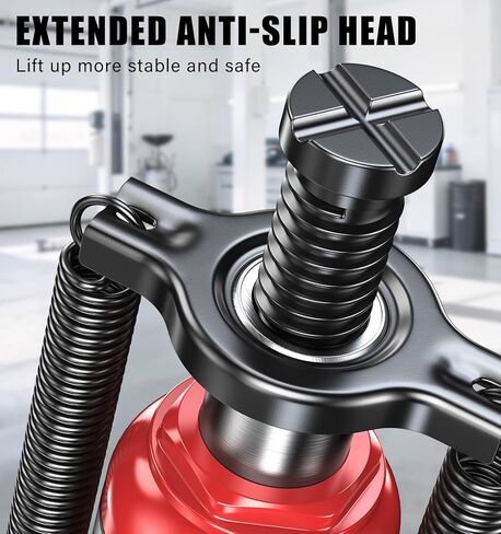 20 Ton Air Hydraulic Bottle Jack, 10-3/8"to 20-1/16" Lift Range, All Welded Bottle Jack, Manual and Air Pump Dual Operation, for Car, Auto Repair, Truck, Industrial Engineering in Saudi Arabia