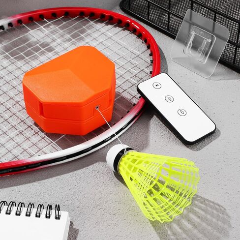 BESTonZON Indoor Badminton Rebound Trainer Machine, Electric Solo Practice Device with Remote Control, Self Training Shuttlecock Equipment for Home in Saudi Arabia