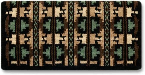 Mayatex 1464 2 Broken Arrow 38inX34in NEW Zealand Wool Saddle Blanket 38 x 34 in Saudi Arabia