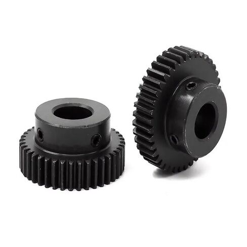 1M35T Spur Gear Bore 6/8/10/12mm 1 Mod 35 Teeth Motor Low 45# Steel Material Metal for(8mm,14pcs 1M 35 Teeth) in Saudi Arabia