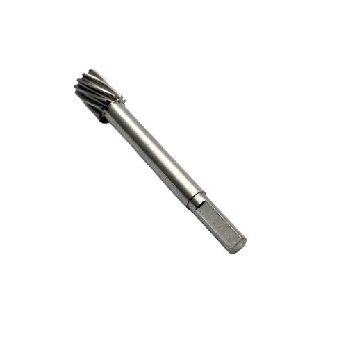 1pcs 0.5M 11T D-Shaft Stainless Steel Helical Gear Shaft in Saudi Arabia