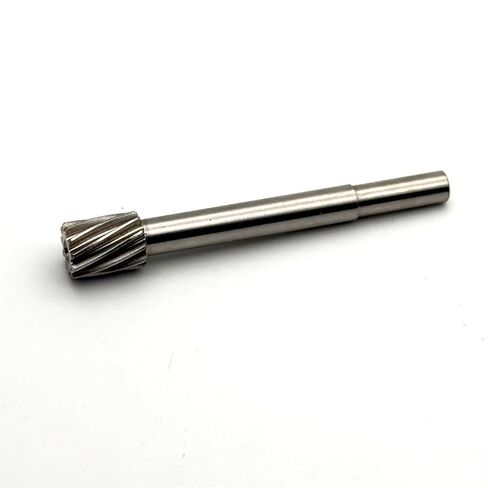 1pcs 0.5M 11T D-Shaft Stainless Steel Helical Gear Shaft in Saudi Arabia