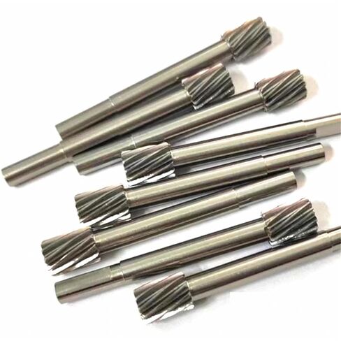 1pcs 0.5M 11T D-Shaft Stainless Steel Helical Gear Shaft in Saudi Arabia