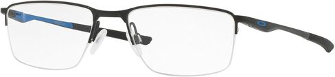 Oakley Men's OX3218 Socket 5.5 إطارات نظارات طبية مستطيلة ، عدسة ساتان سوداء/تجريبية ، 54 ملم in Kuwait