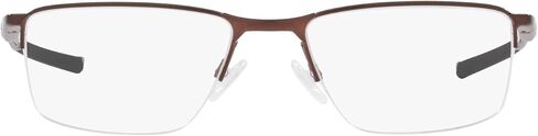 Oakley Men's OX3218 Socket 5.5 إطارات نظارات طبية مستطيلة ، عدسة ساتان سوداء/تجريبية ، 54 ملم in Kuwait