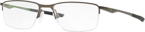 Oakley Men's OX3218 Socket 5.5 إطارات نظارات طبية مستطيلة ، عدسة ساتان سوداء/تجريبية ، 54 ملم in Kuwait