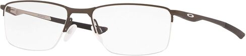 Oakley Men's OX3218 Socket 5.5 إطارات نظارات طبية مستطيلة ، عدسة ساتان سوداء/تجريبية ، 54 ملم in Kuwait