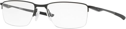 Oakley Men's OX3218 Socket 5.5 إطارات نظارات طبية مستطيلة ، عدسة ساتان سوداء/تجريبية ، 54 ملم in Kuwait