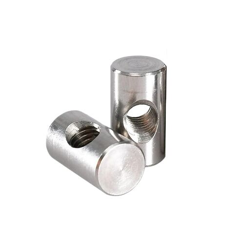 Barrel nut, M4-M6 Embedded Furniture Hammer Insert Nut Cylindrical Metric Thread Woodworking(M4x30 (5Pcs)) in Saudi Arabia