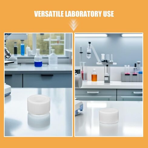 GANAZONO PTFE Evaporating Dish Flat Bottom 40mm – Mini Round Laboratory Petri Plate for Tissue Culture and High Temperature Chemistry Use in Saudi Arabia