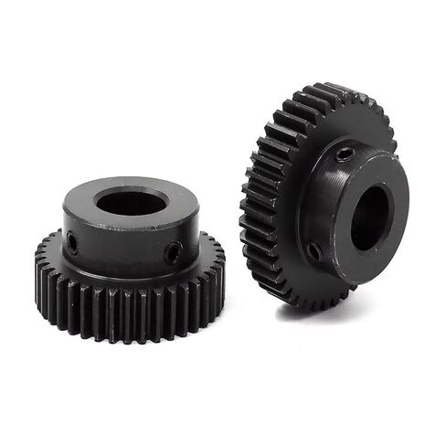 Spur Gear Pinion 1M 25Teeth 1 Mod Right Teeth 45# Steel Gear 6mm 8mm 10mm 12mm Hole Motor Rack Transmission(8mm,3pcs 1M 25 Teeth) in Saudi Arabia