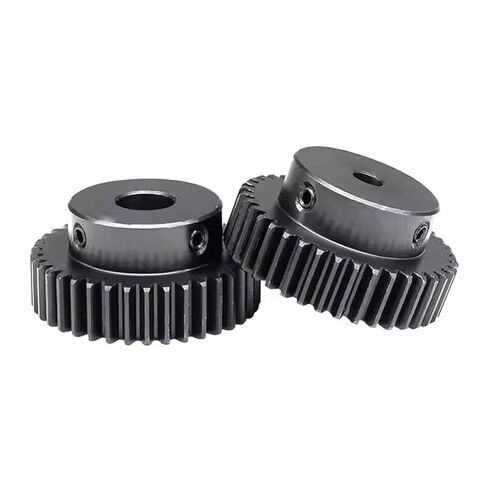Spur Gear Pinion 1M 25Teeth 1 Mod Right Teeth 45# Steel Gear 6mm 8mm 10mm 12mm Hole Motor Rack Transmission(8mm,3pcs 1M 25 Teeth) in Saudi Arabia