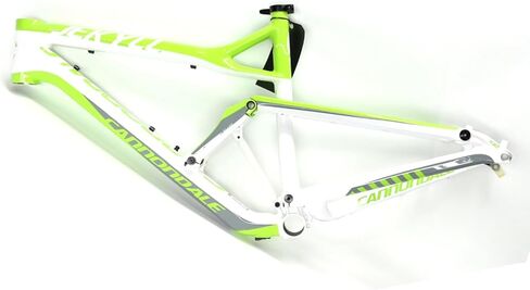 إطار Cannondale 2011 Jekyll Carbon مقاس 26 بوصة فقط أخضر/أبيض صغير 1WVN1FRS/WHT2 in Saudi Arabia