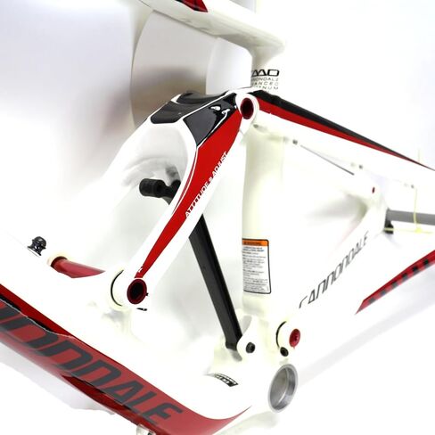إطار Cannondale 2012 Jekyll Alloy مقاس 26 بوصة فقط كبير أبيض/أحمر 2WVN4FRL/WHT in Saudi Arabia