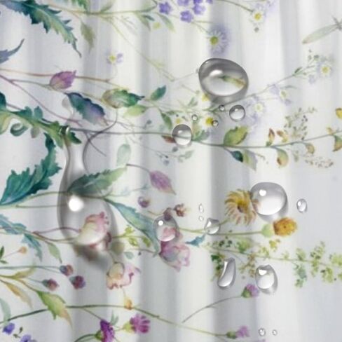 ستارة دش ديكور الحمام بطباعة اليعسوب مع خطافات، ستارة دش عتيقة مقاومة للماء للصيف، ستائر بوهو من القماش قابلة للغسل لقضاء العطلات وديكور الحمام الممتع 60 × 72 بوصة in Kuwait