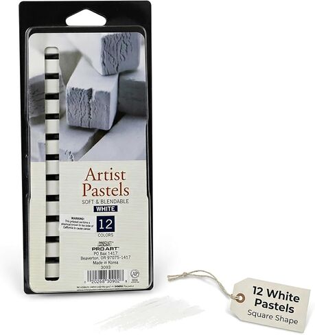 PRO ART Artist Pastel Set, 12 Count (Pack of 1), Assorted in Kuwait