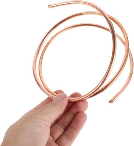 أنابيب نحاسية 5 مم Od X 4 مم Id ملف ناعم قابل للانحناء 1 متر أنبوب نحاس نقي لوحدة Hvac Ac للتبريد DIY وتكييف الهواء السكني in Kuwait
