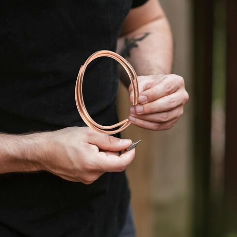 أنابيب نحاسية 5 مم Od X 4 مم Id ملف ناعم قابل للانحناء 1 متر أنبوب نحاس نقي لوحدة Hvac Ac للتبريد DIY وتكييف الهواء السكني in Kuwait