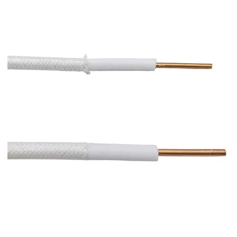 High Temperature Mica Braided Wire, 13AWG 2.5mm2 Electromagnetic Heating Cable 10 Meters Mica 500C Silicone 300C Flame Retardant(Mica 500 c) in Saudi Arabia