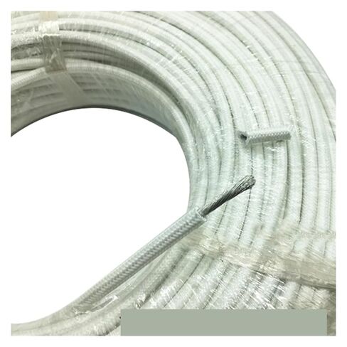 High Temperature Mica Braided Wire, Electromagnetic Heating Wire 500-1000 Degree Mica Flame Retardant Nickel Copper 1m 10sqmm(Pure Copper Wire) in Saudi Arabia
