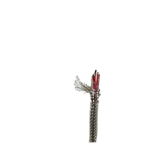 High Temperature Mica Braided Wire, PT100 High Temperature Thermocouple Compensation Cable 3 Core Silver Plated PTFE 0.2mm2 in Saudi Arabia