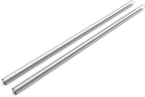 PrimoChill 14mm OD (2.0mm Wall) Rigid Borosilicate Glass Tube – 2 x 375mm – Clear in Saudi Arabia