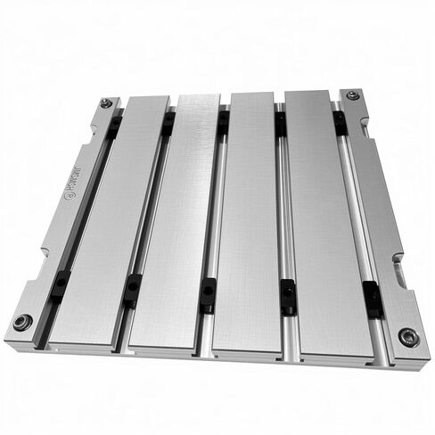 10" x 10" x 0.8" Aluminum T-Slot Plate, T-Slotted Fixture Table in Saudi Arabia