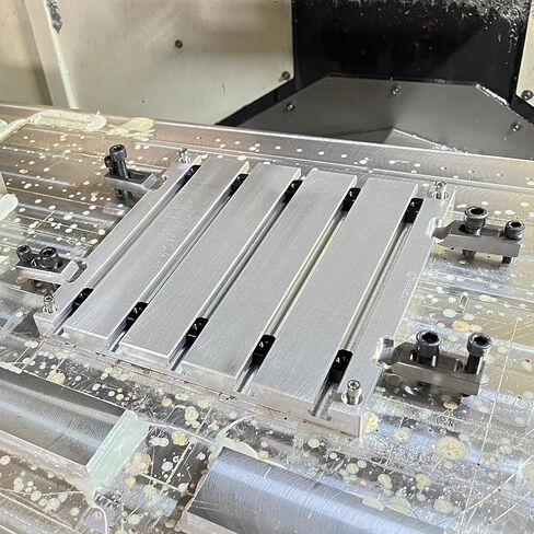 10" x 10" x 0.8" Aluminum T-Slot Plate, T-Slotted Fixture Table in Saudi Arabia