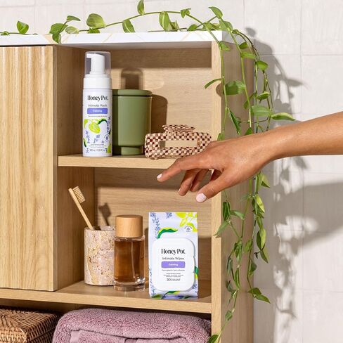 Honey Pot - Feminine Wash - Herbal Infused – Non Cooling - Sensitive Skin Types - PH Balanced Plant Based Hygiene Products - Calming - 5.51 Fluid Oz in Kuwait